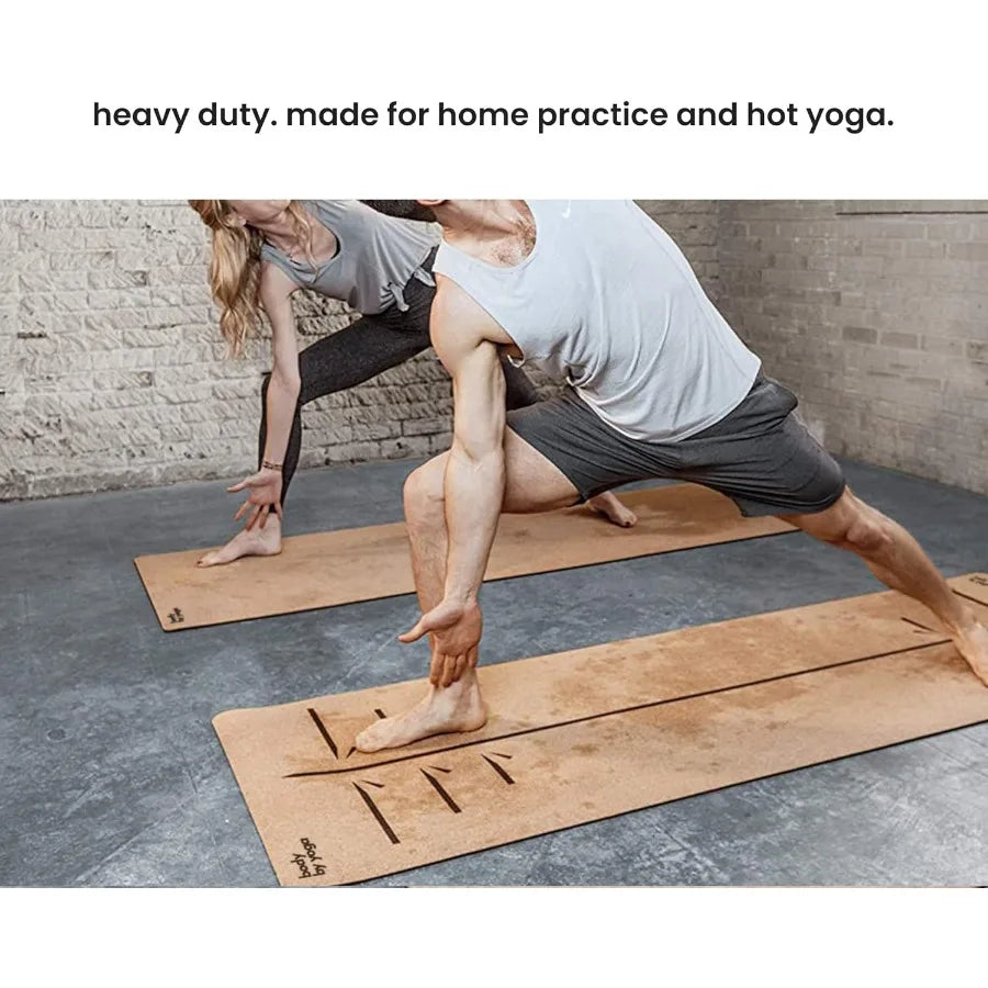 Hign-concerned CorkYogaMat For Enhanced Comfort And Superior Ergonomic Support Plus