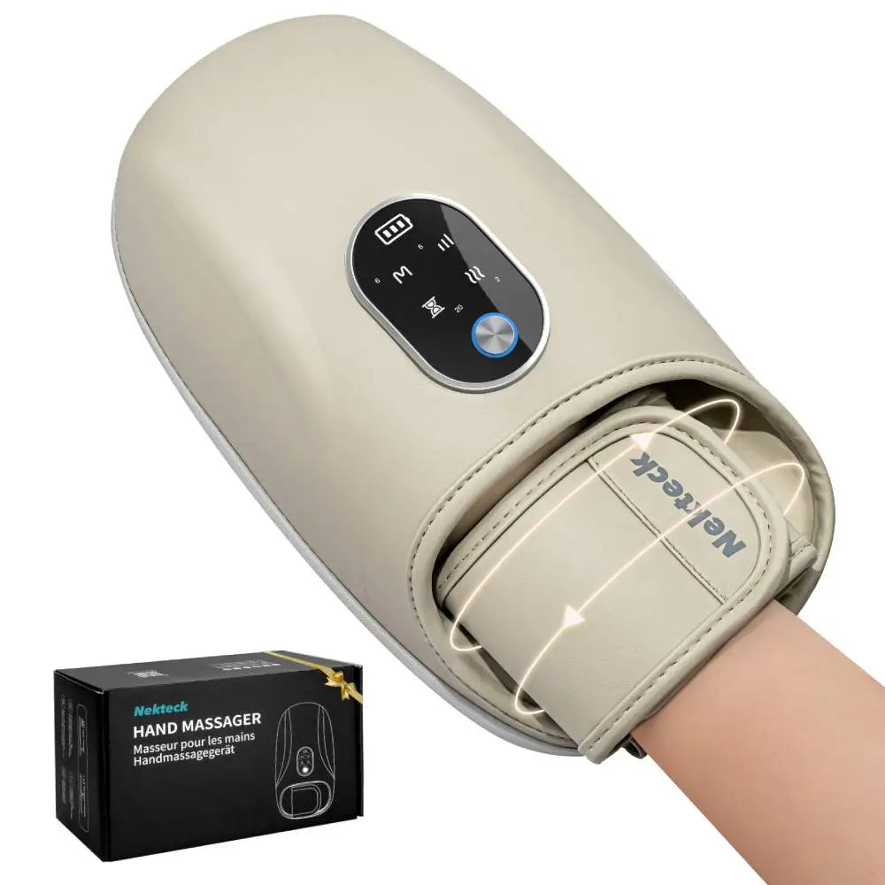 Nekteck Hand Massager Heat Compression Arthritis Relief