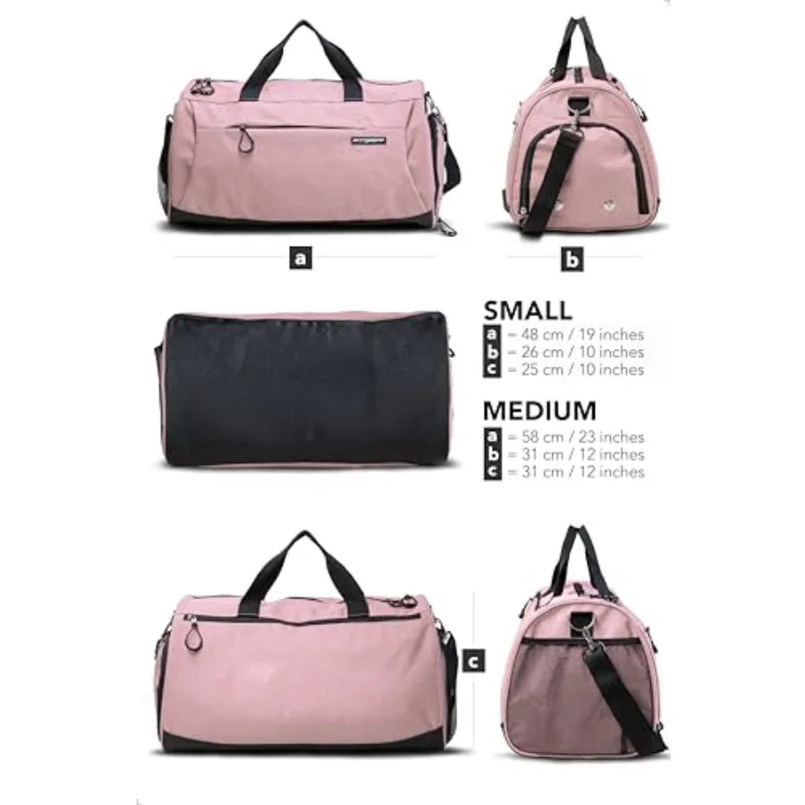 Multipurpose Gym Bag With Shoe And Wet Compartment