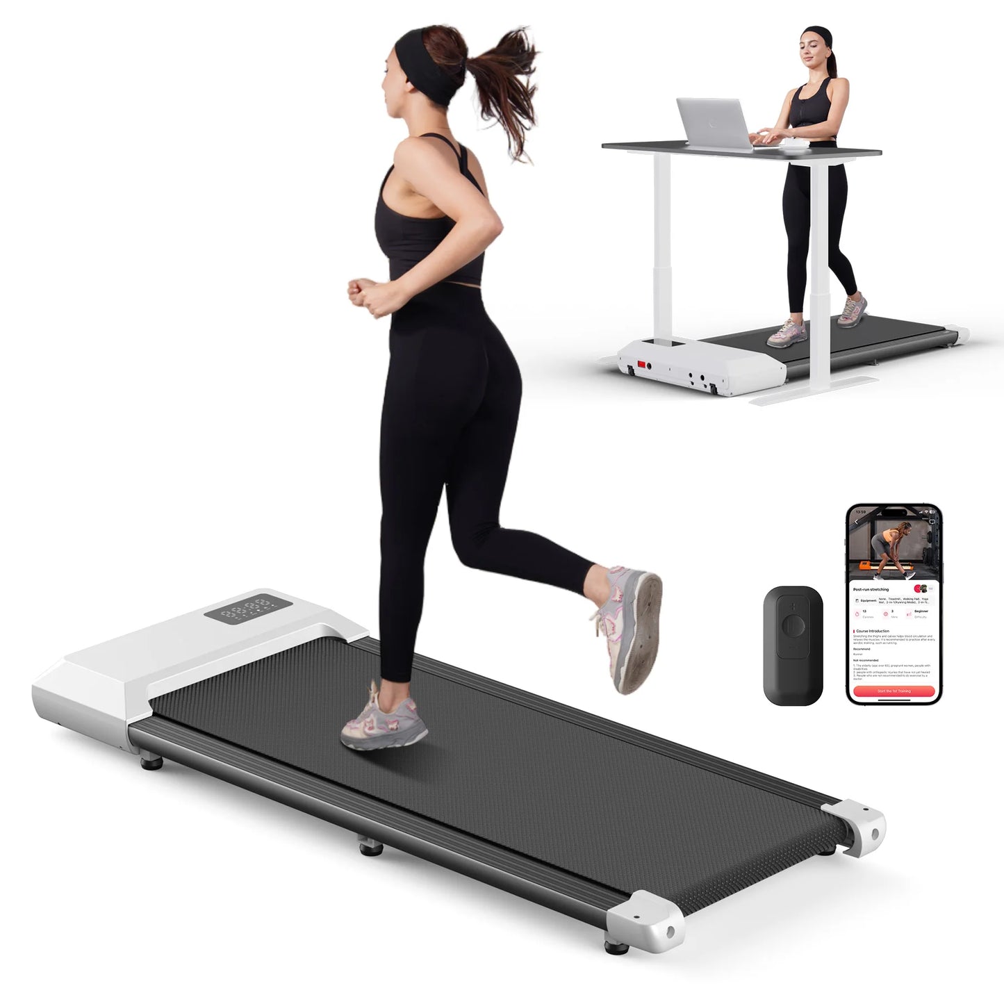 Superun 2.5 HP Treadmill For Home Use Walking Running