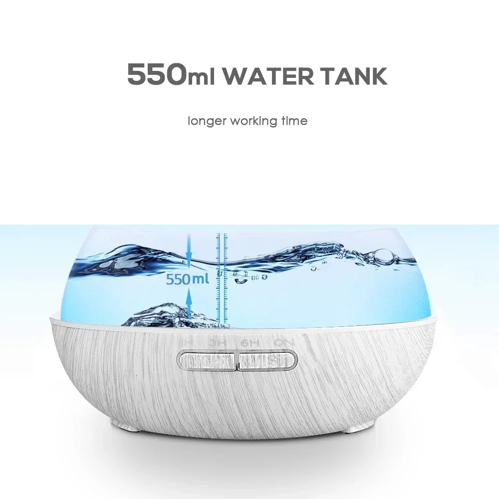 LISM PremiumPlus Aromatherapy Humidifier Diffuser With Six Therapeutic Oils Remote