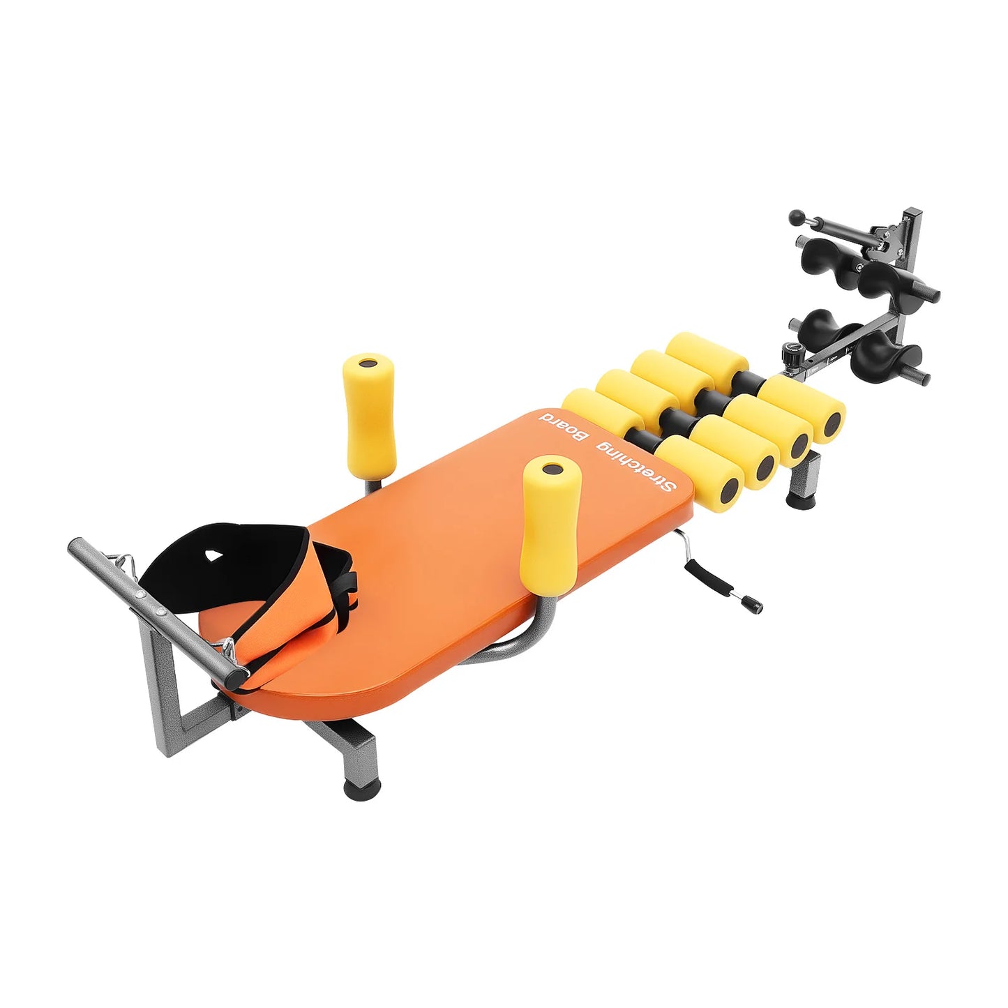 Inversion Table With Neck Stretcher Head Support And Steel Frame