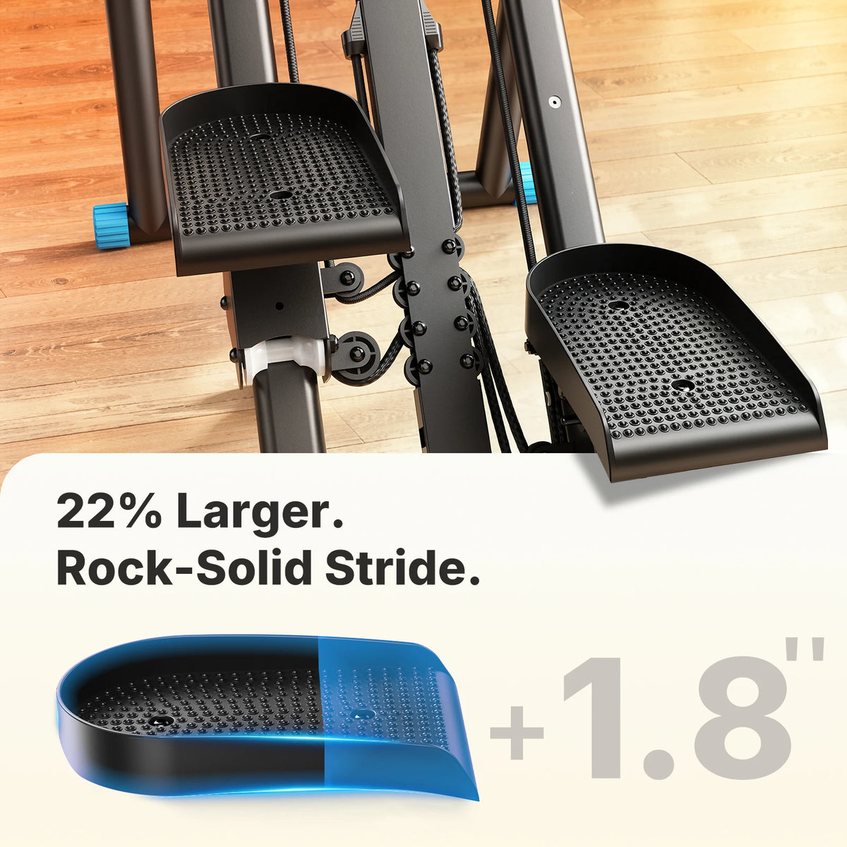MERACH Foldable Stair Stepper Full Body Home Workout Machine