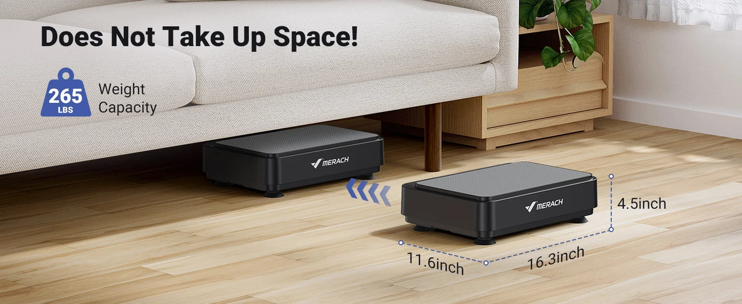 MERACH Vibration Plate For Weight Loss And Muscle Toning