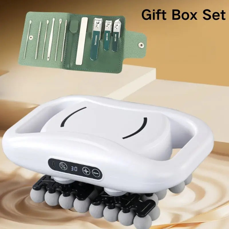 Professional 42-Head Massage Gun With LED Display And 9 Speeds