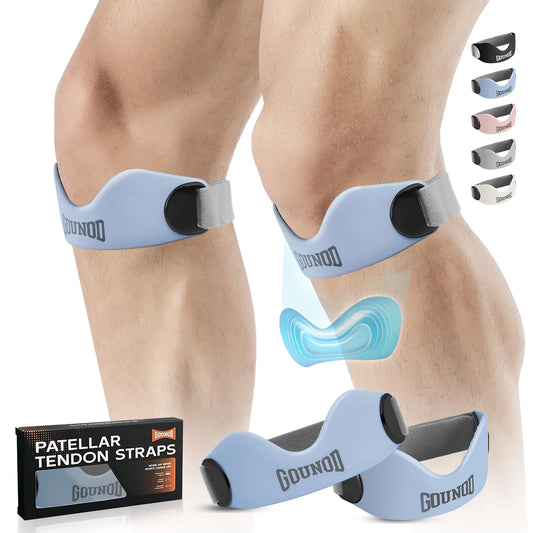 GOUNOD Patellar Tendon Support Strap For Knee Pain Relief Adjustable