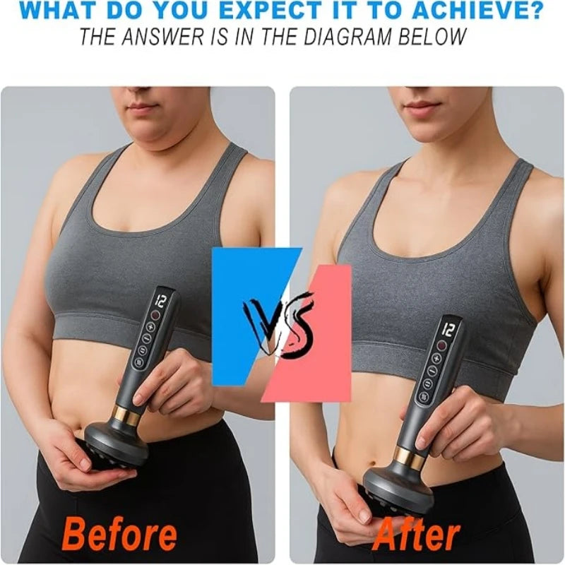 Full Body Cupping Massager With 12 Level USB Power