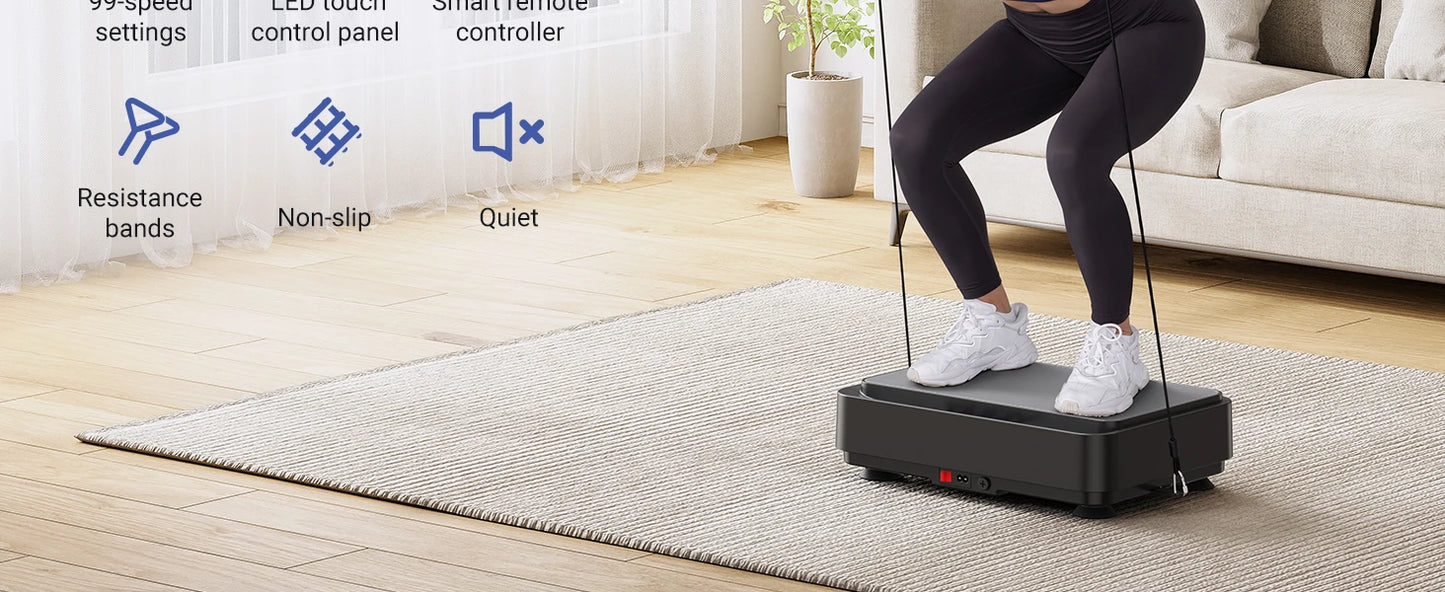 MERACH Vibration Plate For Weight Loss And Muscle Toning