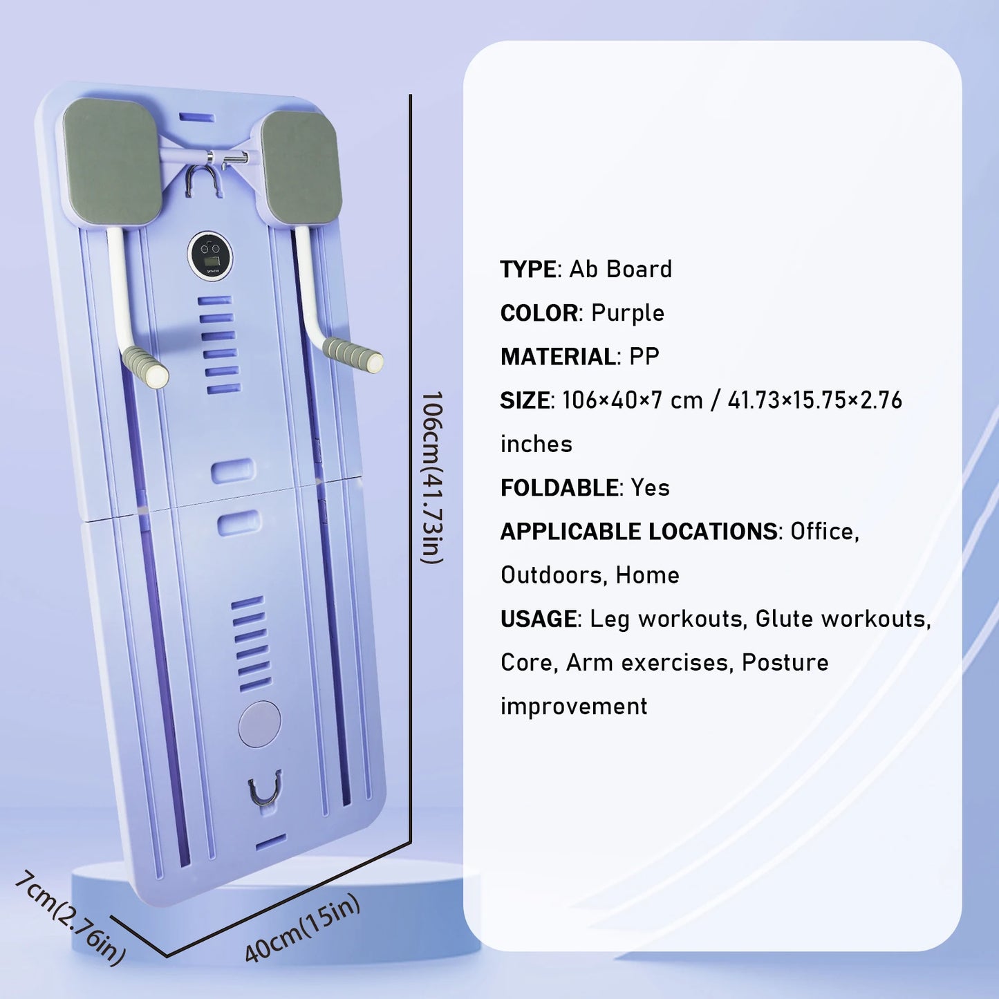 Pilates Board 5 In 1 Sliding Reformer UltraDurableProfessionalGradeFitnessEquipment