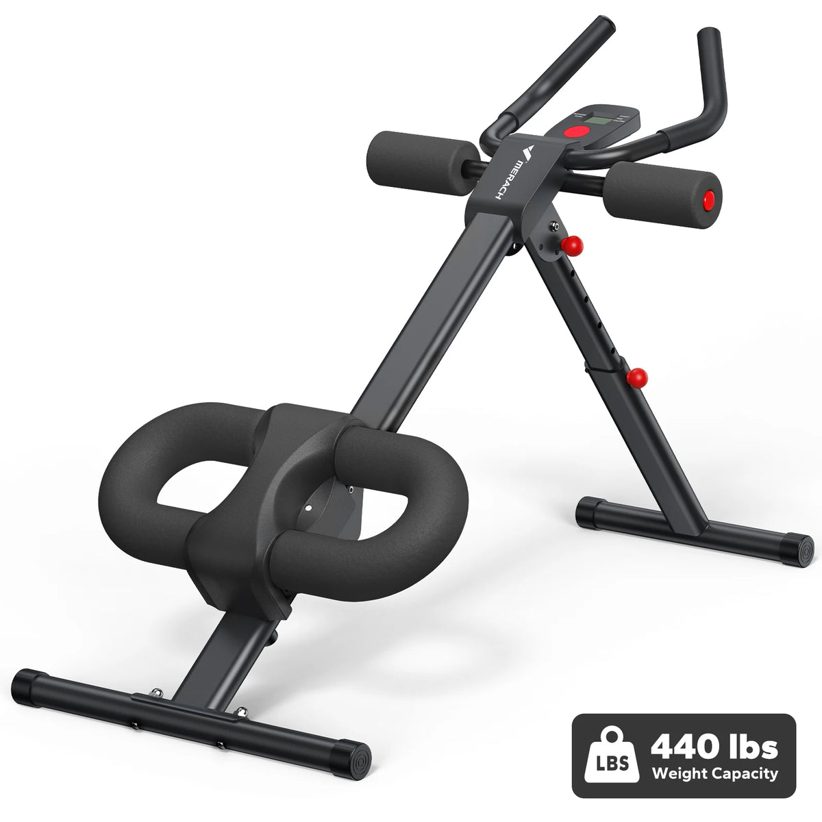 MERACH Adjustable Abdominal Trainer Foldable Core Workout Machine