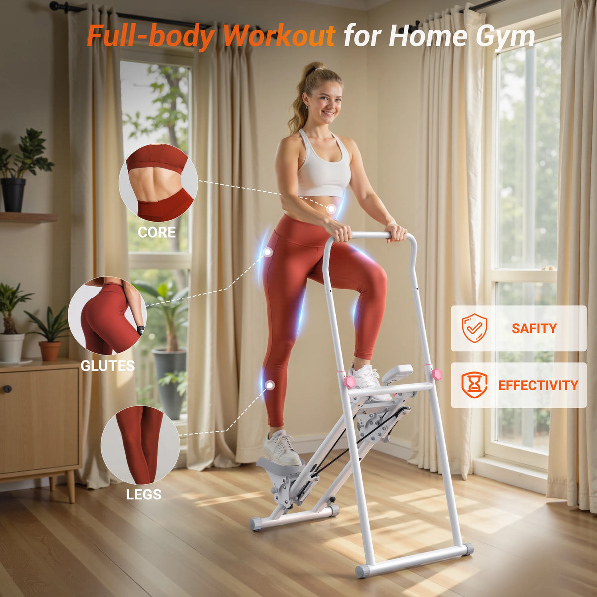 MERACH Stair Stepper Machine For Home Gym Full Body Workout