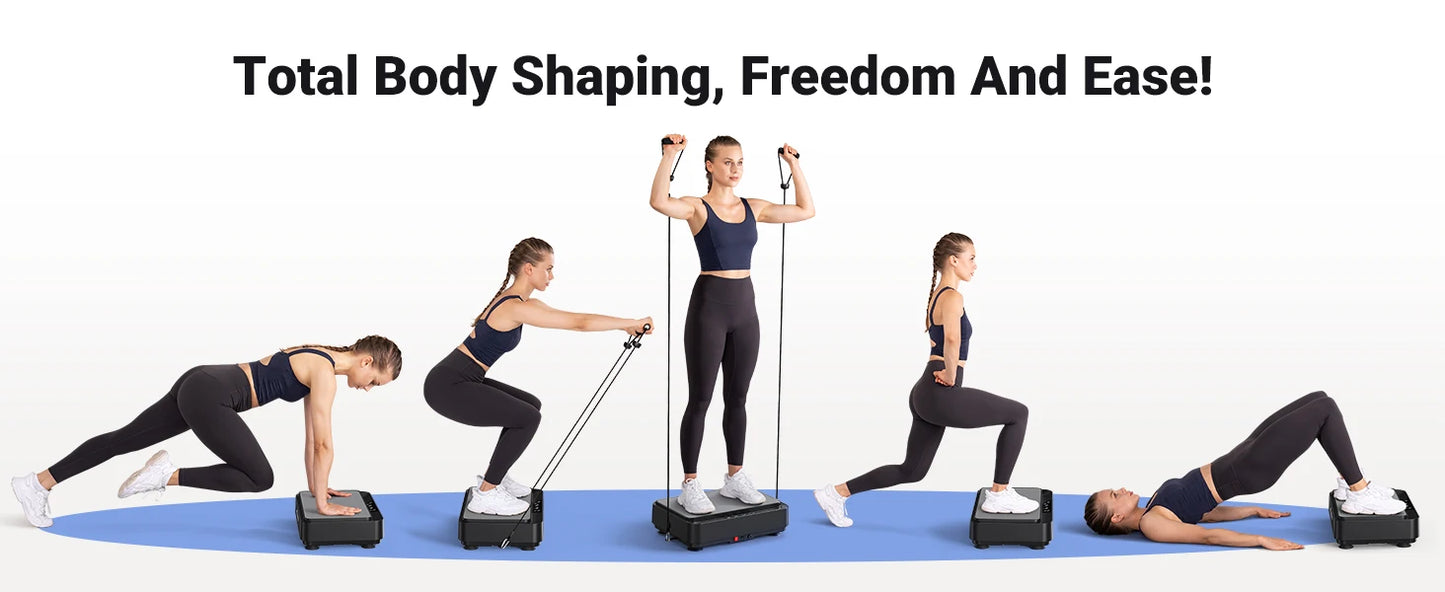 MERACH Vibration Plate For Weight Loss And Muscle Toning
