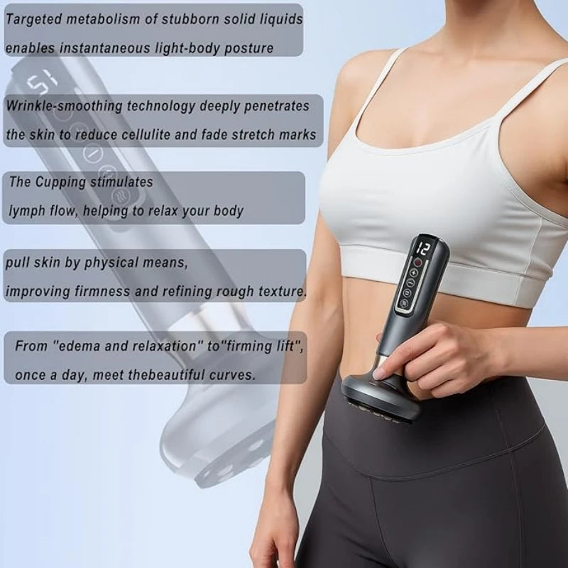 Cupping Scraping And Massaging Device With USB Power