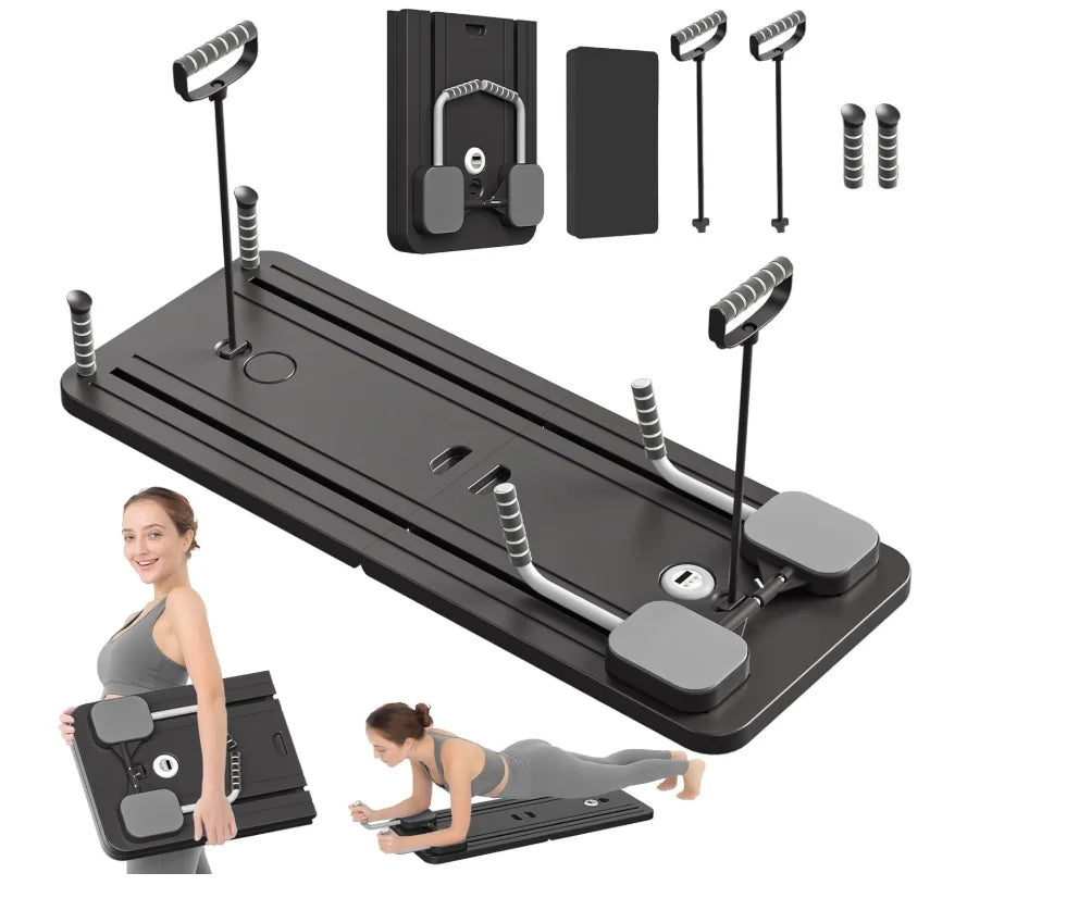 Pilates Board 5 In 1 Sliding Reformer UltraDurableProfessionalGradeFitnessEquipment