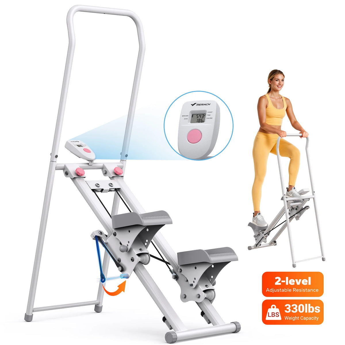MERACH Stair Stepper Machine For Home Gym Full Body Workout
