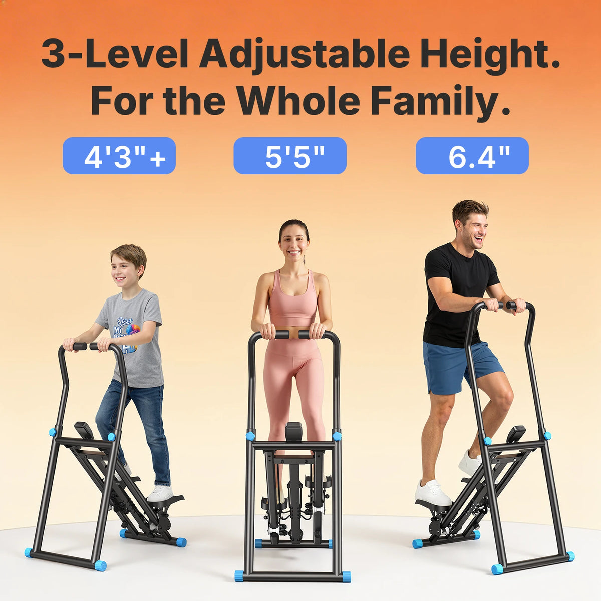 MERACH Foldable Stair Stepper Full Body Home Workout Machine