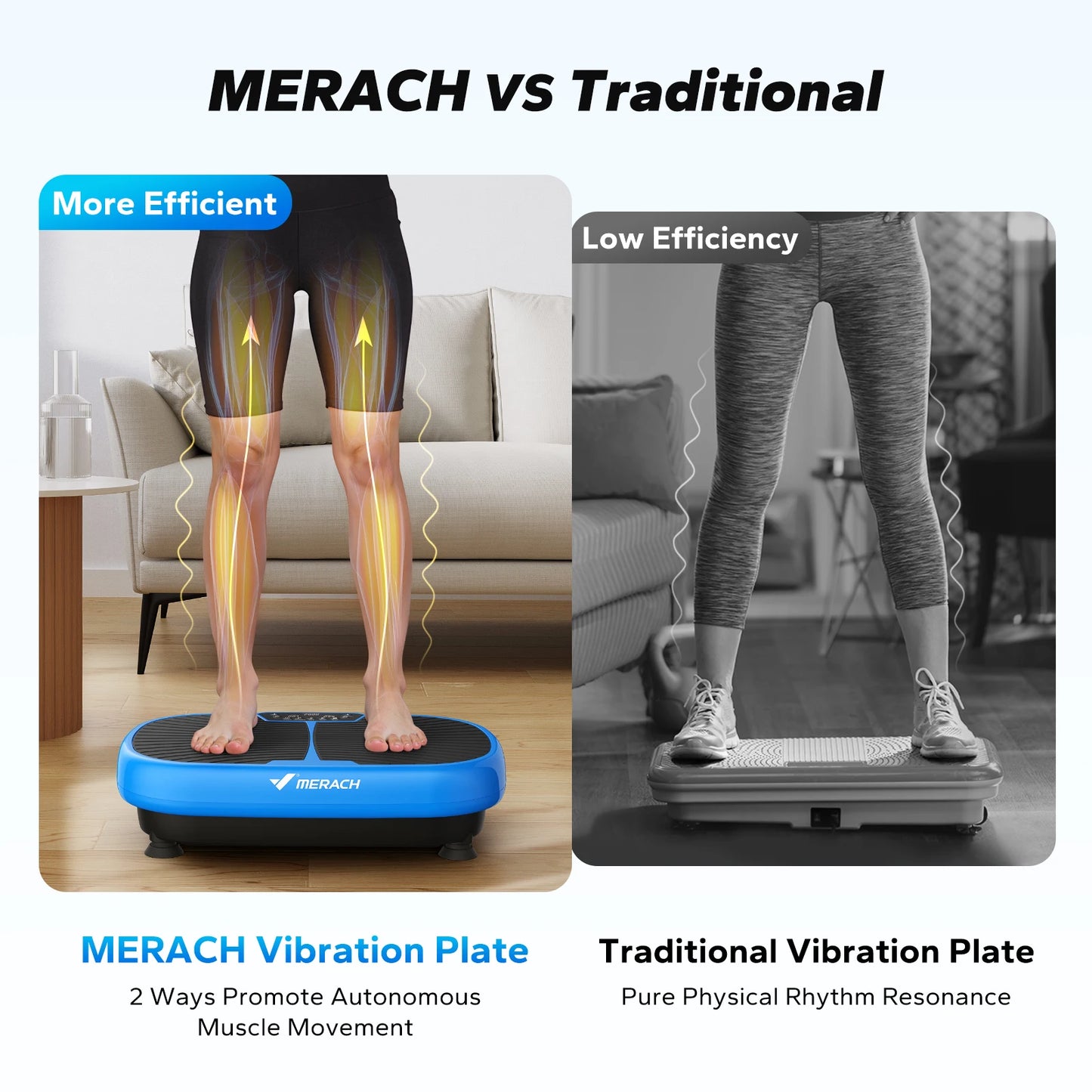 MERACH EMS Vibration Plate Lymphatic Drainage Detoxification And Neuromuscular Therapy
