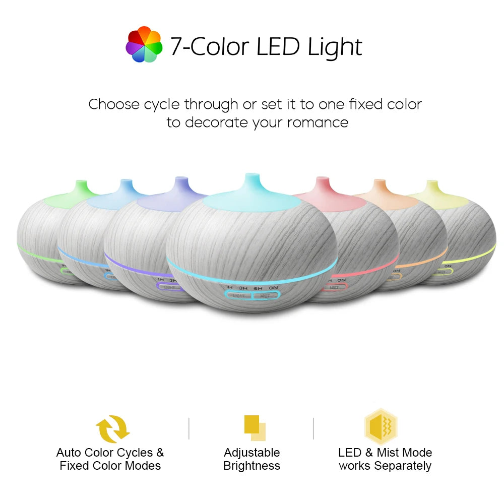 Miflame Essential Oil Humidifier Aromatherapy Vaporizer