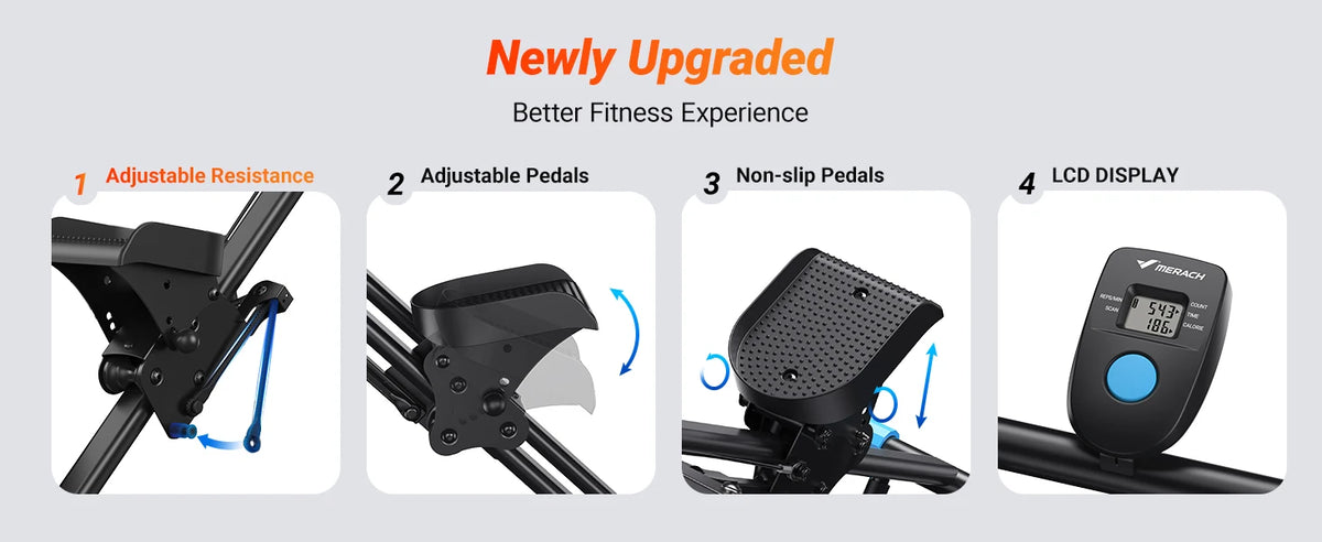 MERACH Stair Stepper Machine For Home Gym Full Body Workout