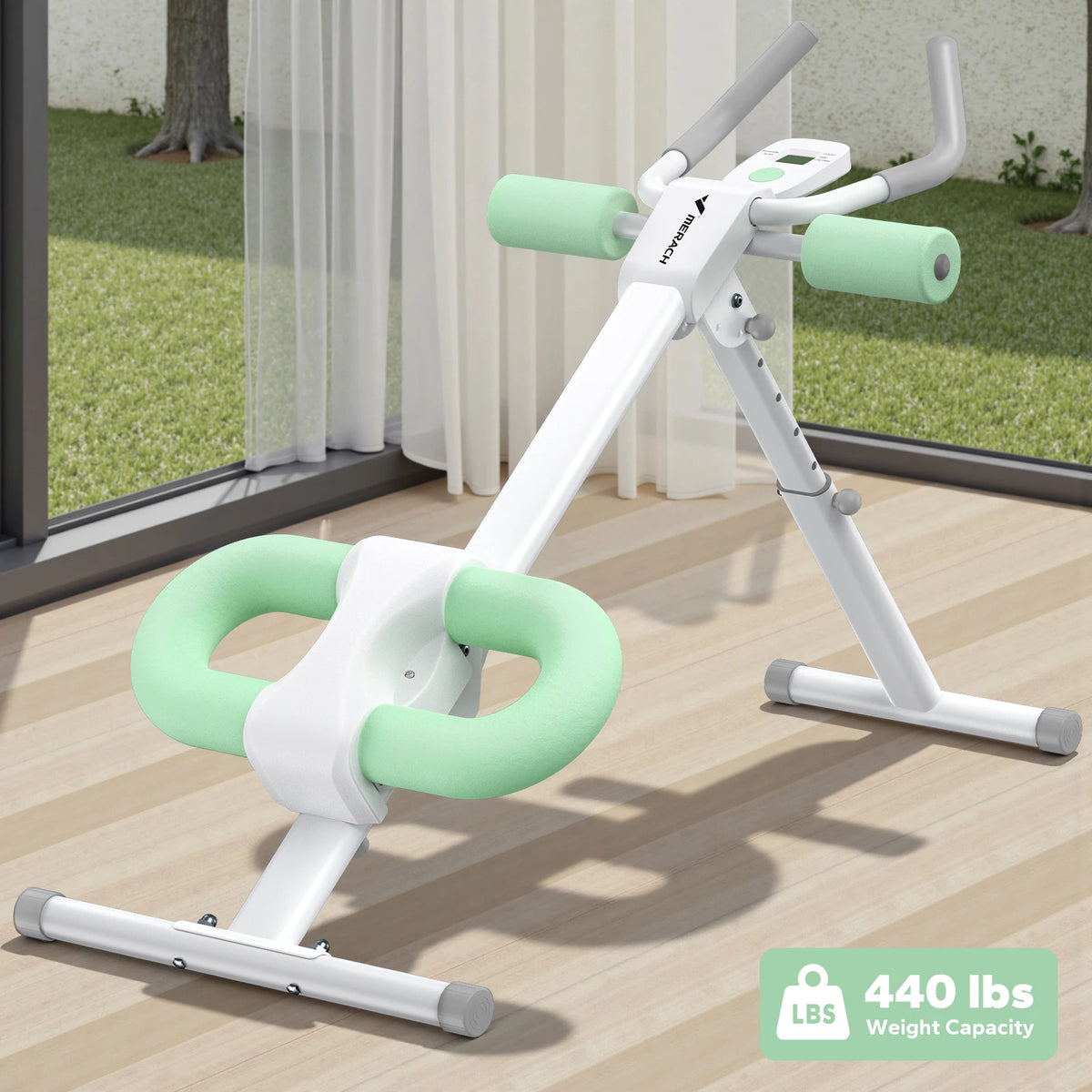MERACH Adjustable Abdominal Trainer Foldable Core Workout Machine