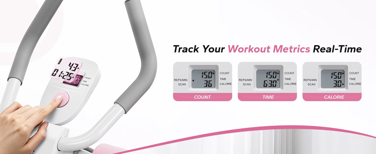 MERACH Adjustable Foldable Abdominal Exercise Machine With Knee Protection