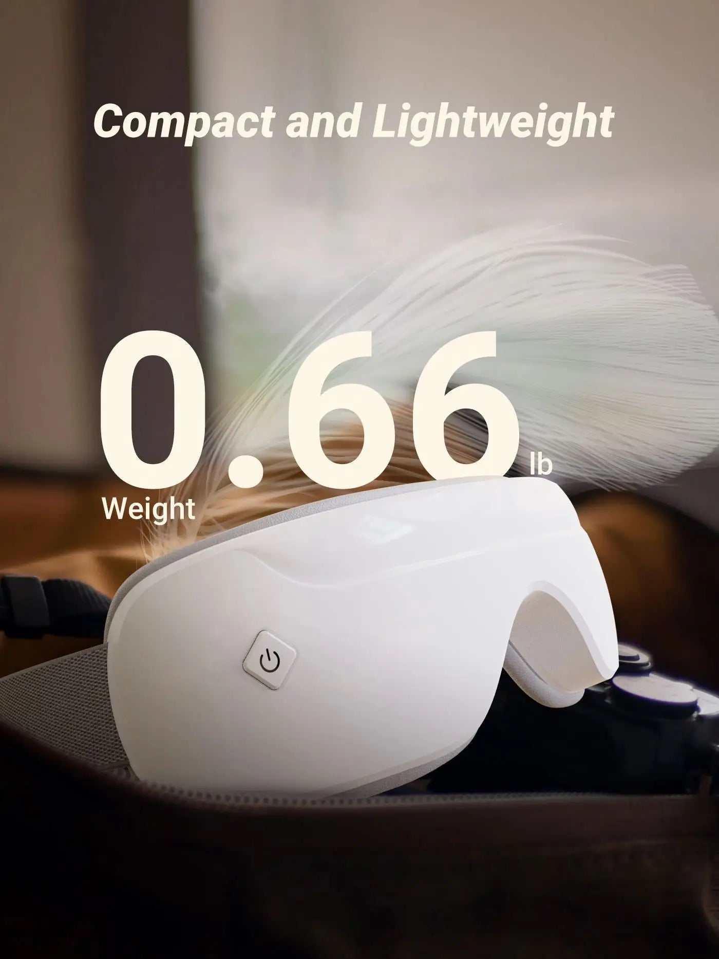 MERACH Eye Massager With Multifunction Heat Therapy And BluetoothEnabled AudioStreaming