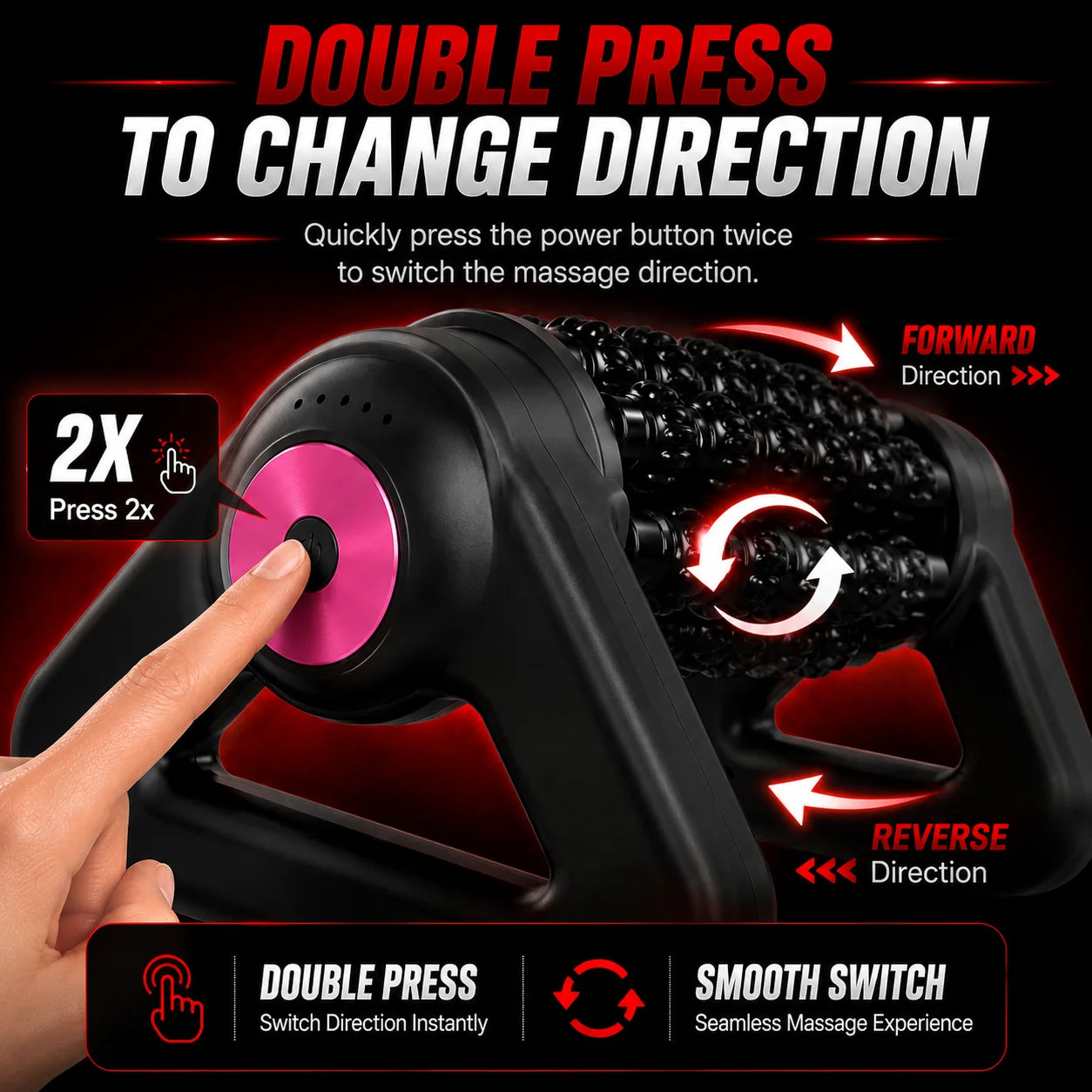 Triangle Roller Massage Roller For Shoulders Back Deep Tissue Relief