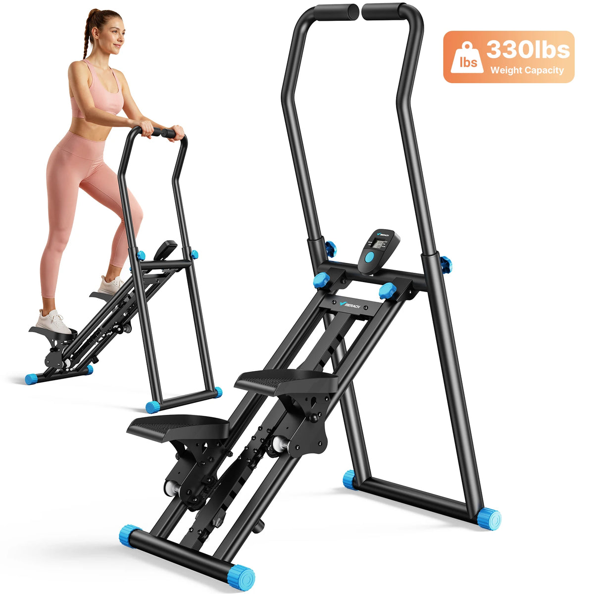 MERACH Foldable Stair Stepper Full Body Home Workout Machine