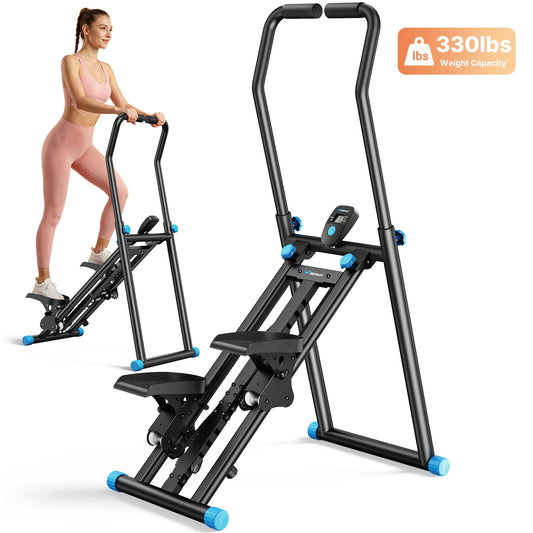 MERACH Foldable Stair Stepper Full Body Home Workout Machine