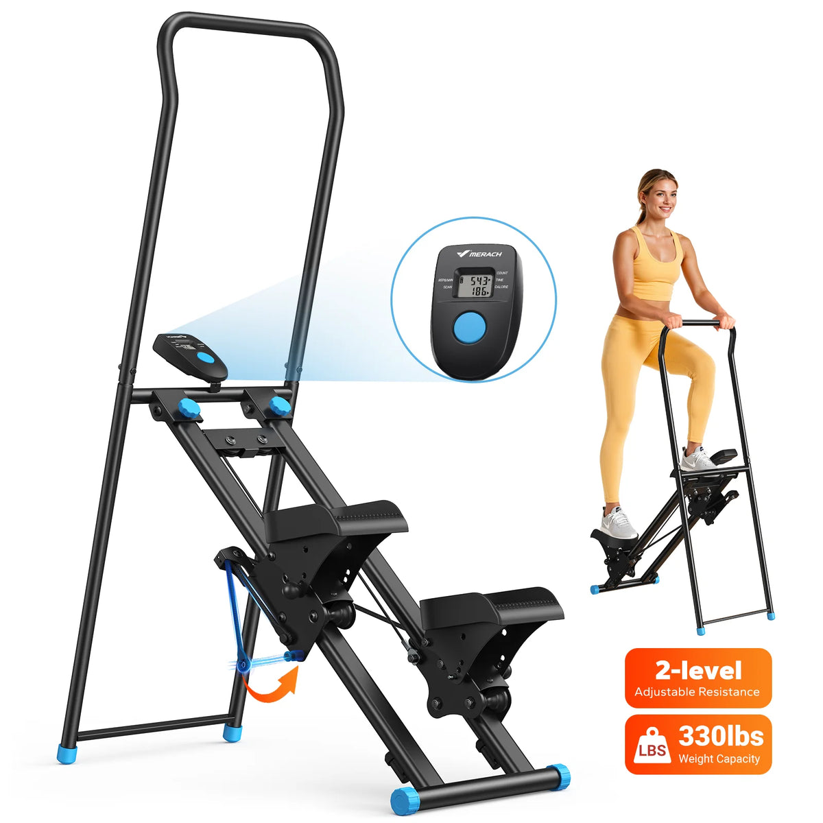 MERACH Stair Stepper Machine For Home Gym Full Body Workout