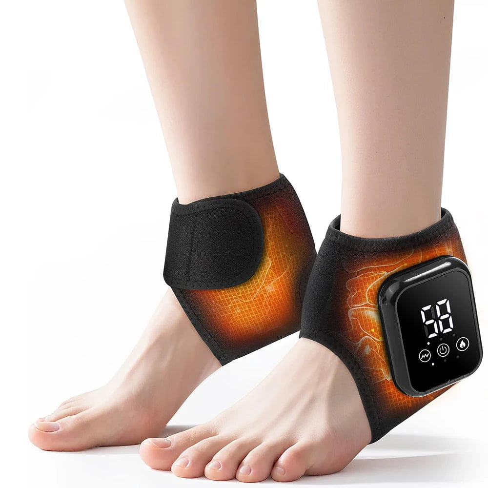 Heated Ankle Brace With Three Heating Levels And USB Vibration
