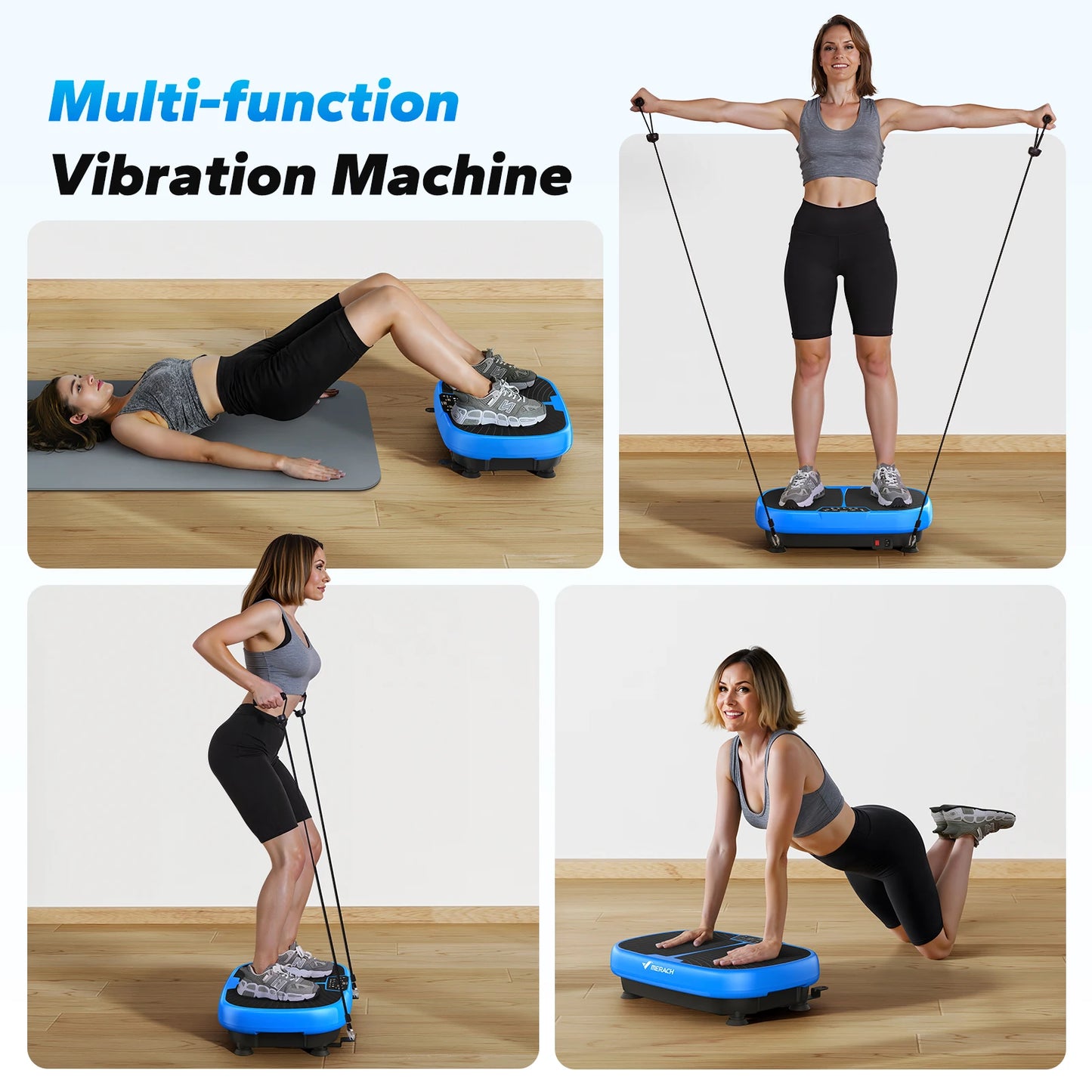 MERACH EMS Vibration Plate Lymphatic Drainage Detoxification And Neuromuscular Therapy