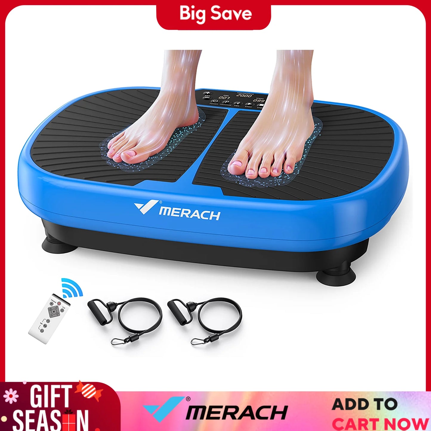 MERACH EMS Vibration Plate Lymphatic Drainage Detoxification And Neuromuscular Therapy