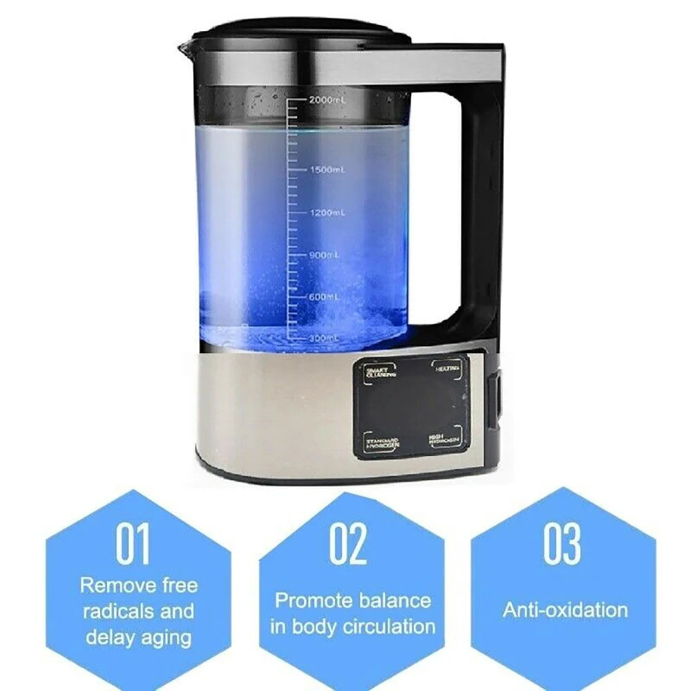 THANKSHARE HighEfficiency Hydrogen Rich Water Generator Ionizer With FiltrationSystem