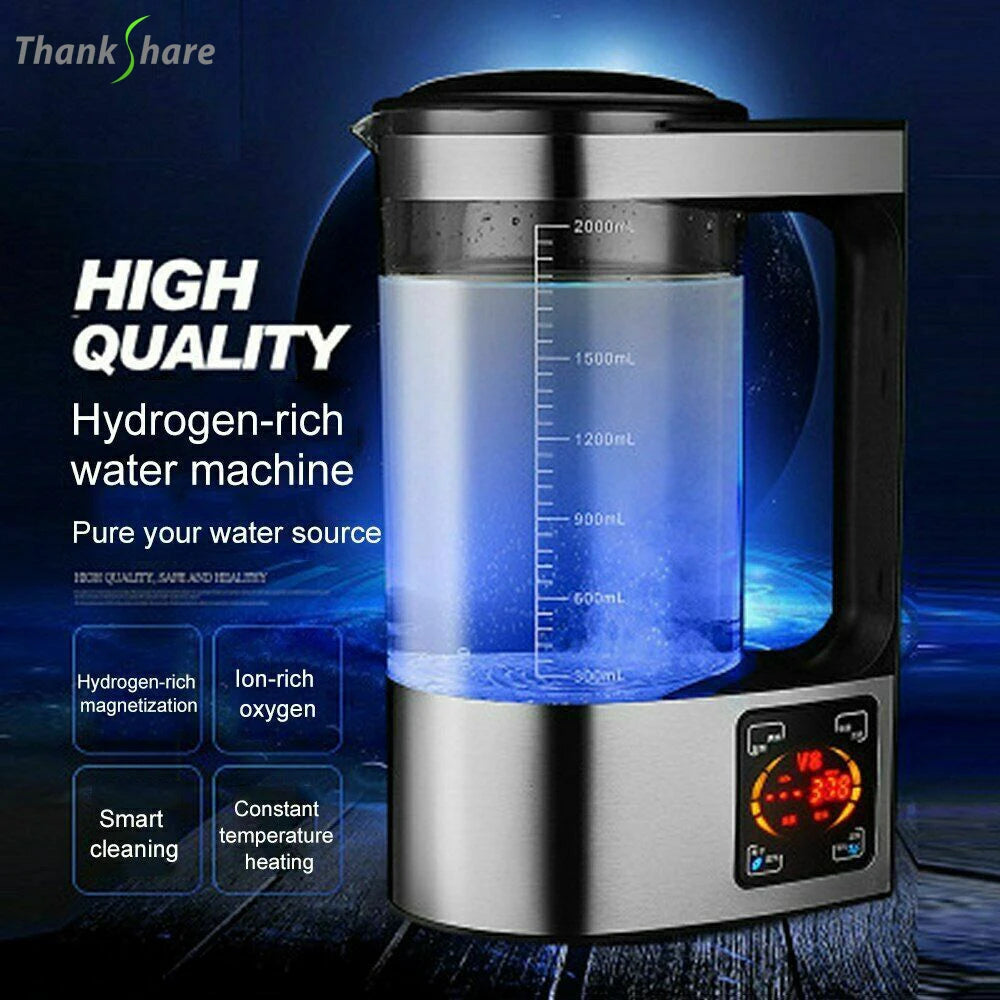 THANKSHARE HighEfficiency Hydrogen Rich Water Generator Ionizer With FiltrationSystem