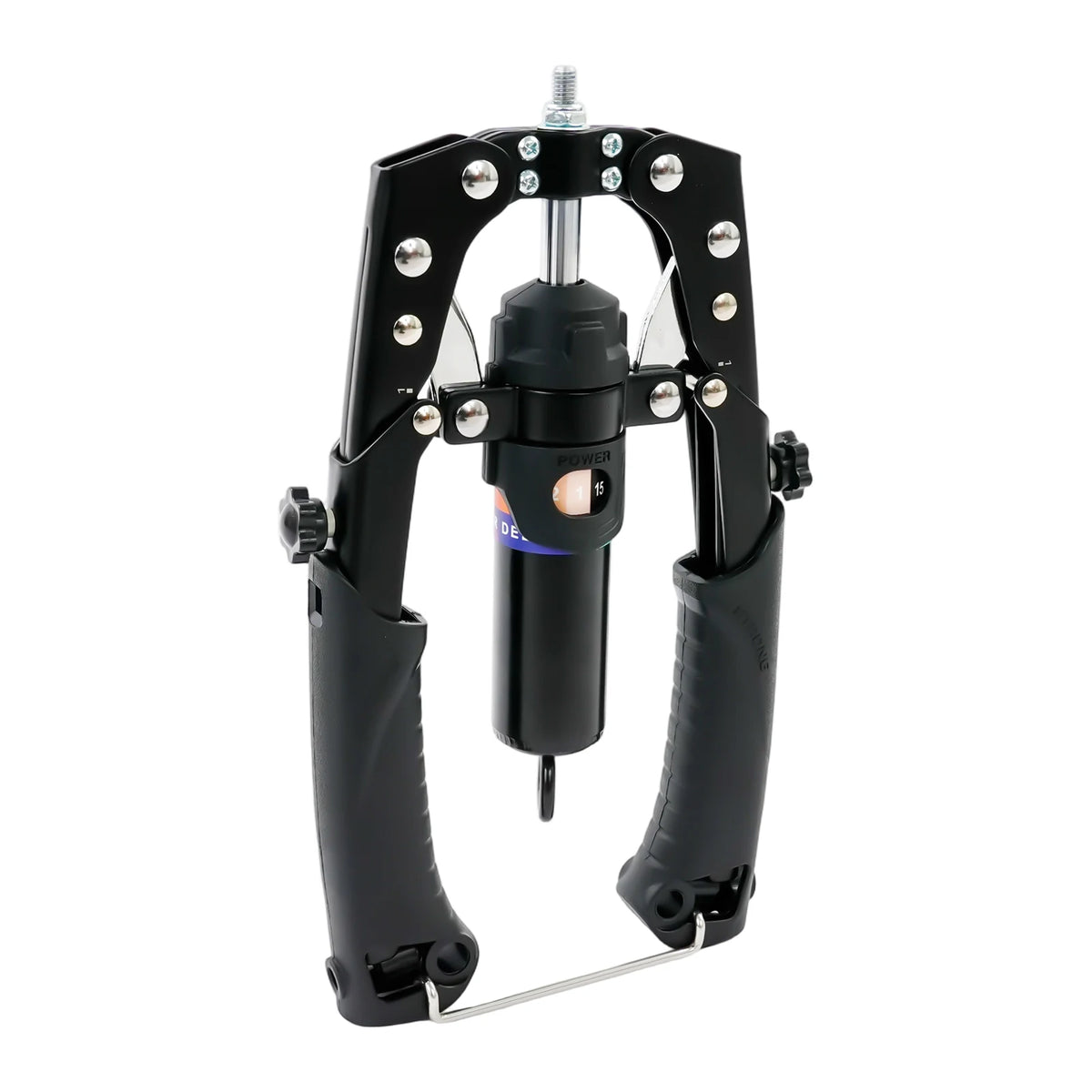 Hydraulic Power Twister Spin Button Manual Spin Button Resistance Trainer Forearm Workout Equipment with Adjustable 22–440 lbs