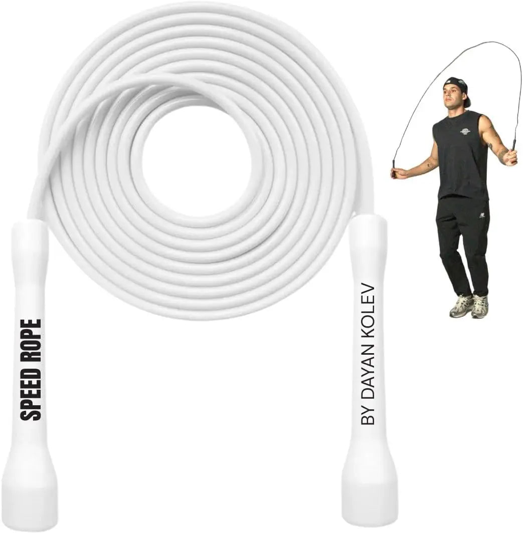PVC Adjustable Speed Jump Rope Fitness Boxing CrossFit Unbreakable Handles