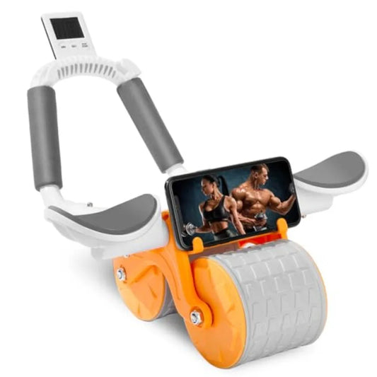 Automatic Rebound Ab Roller Wheel With Knee Mat And Support
