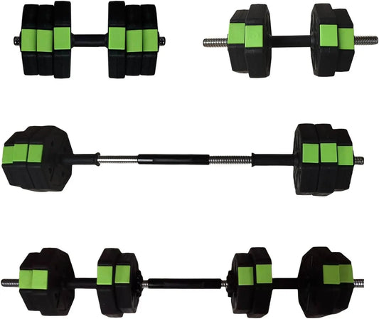 Adjustable Kettlebell And Dumbbell Set With Iron Handle