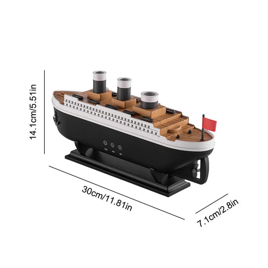 Alloet Titanic Ship Model Air Humidifier Diffuser Essential Oil