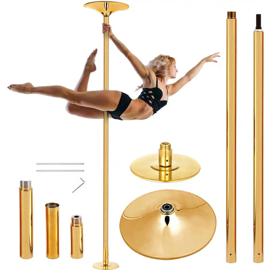 Adjustable Dance Pole Heavy Duty Steel Spinning And Static Modes