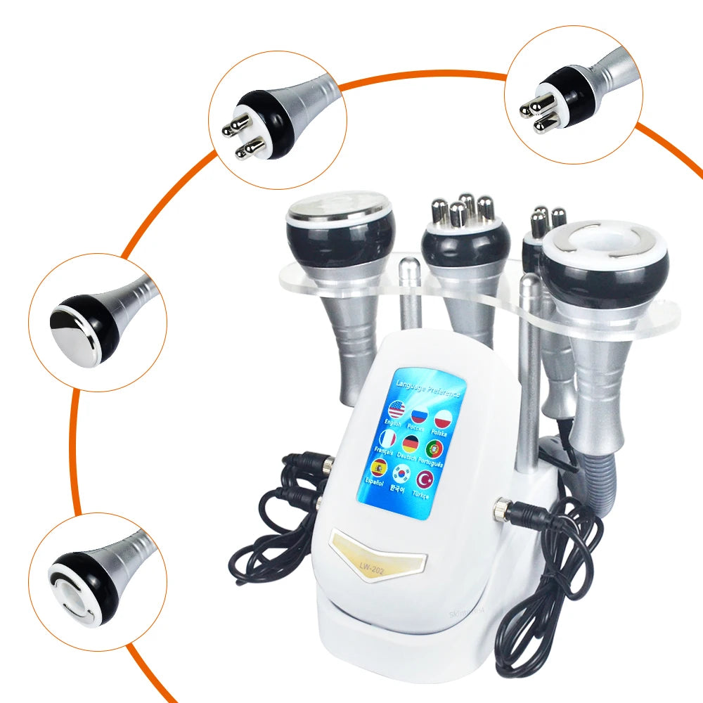 Moonic Beauty 4 In 1 Cavitation Ultrasonic RF Vacuum Machine