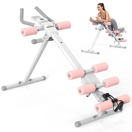 5-In-1 Adjustable Ab Trainer With Resistance Bands
