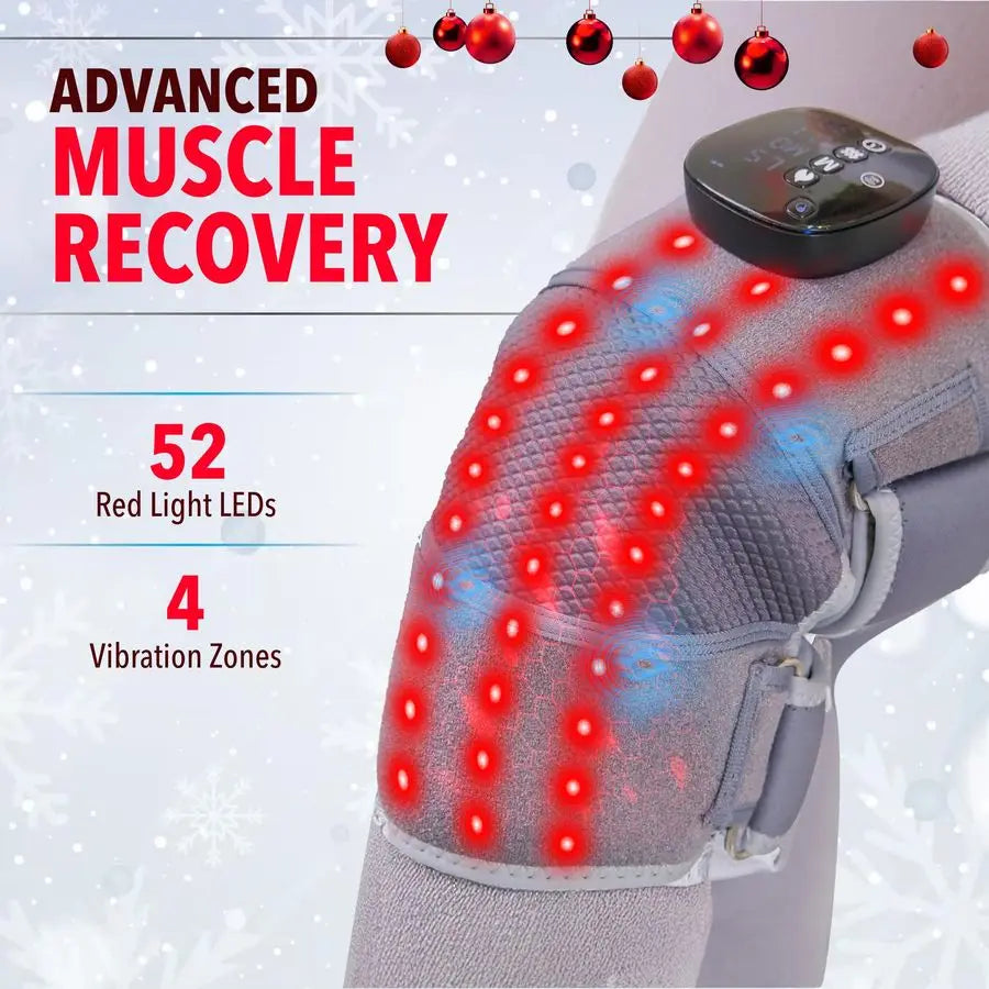 Knee Massager With Heat And Infrared Light Therapy Cordless