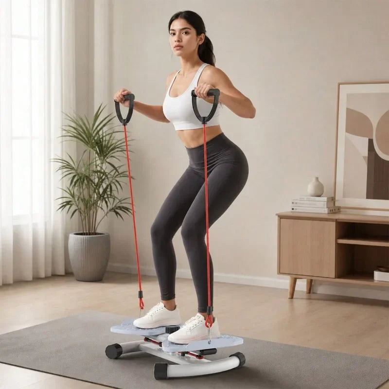 Portable Silent Waist Twisting Board For Home Fitness Core Training