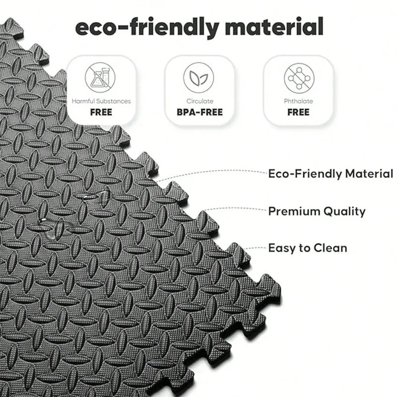 Non Slip EVA Interlocking Floor Mats Waterproof Anti Fatigue Flooring