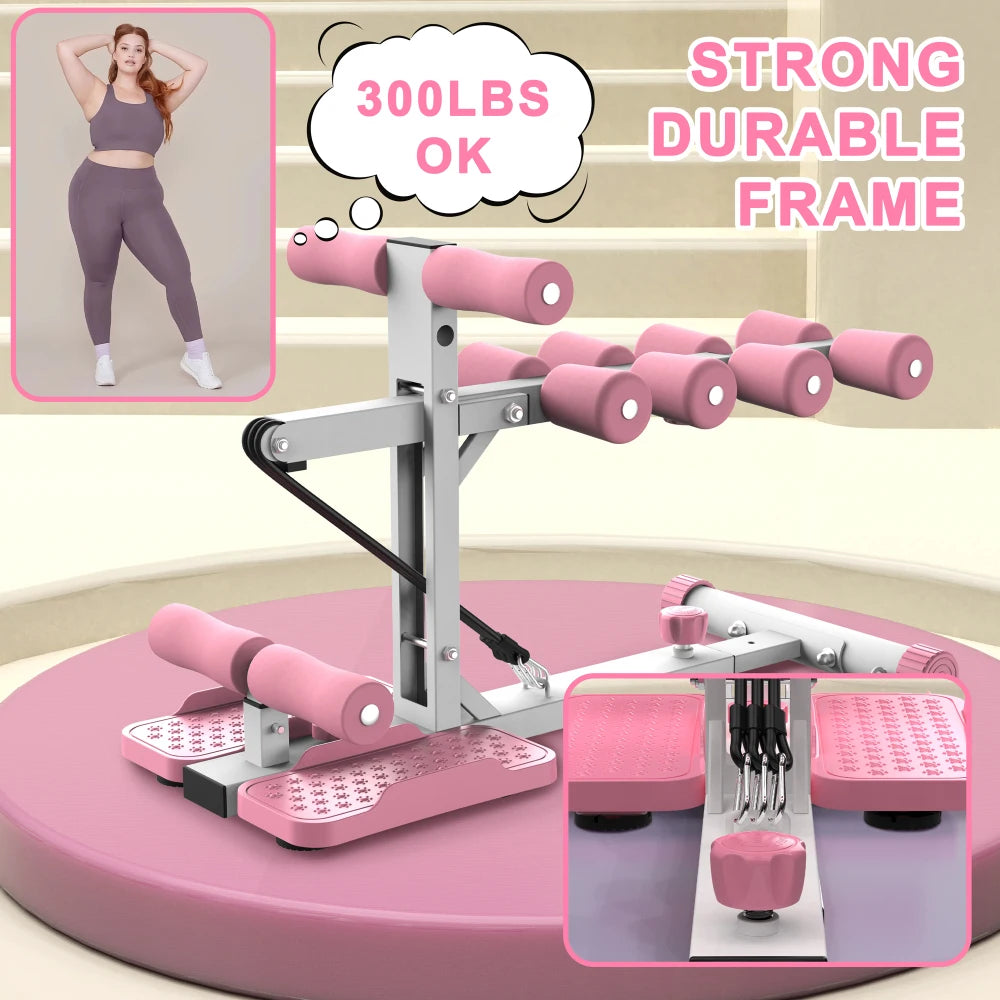 Deep Squat Machine For Home Glutes Trainer With Resistance Bands