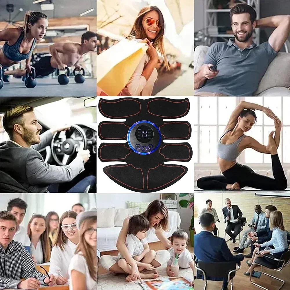 Raiuleko 8 Modes EMS Wireless Muscle Stimulator For Abs