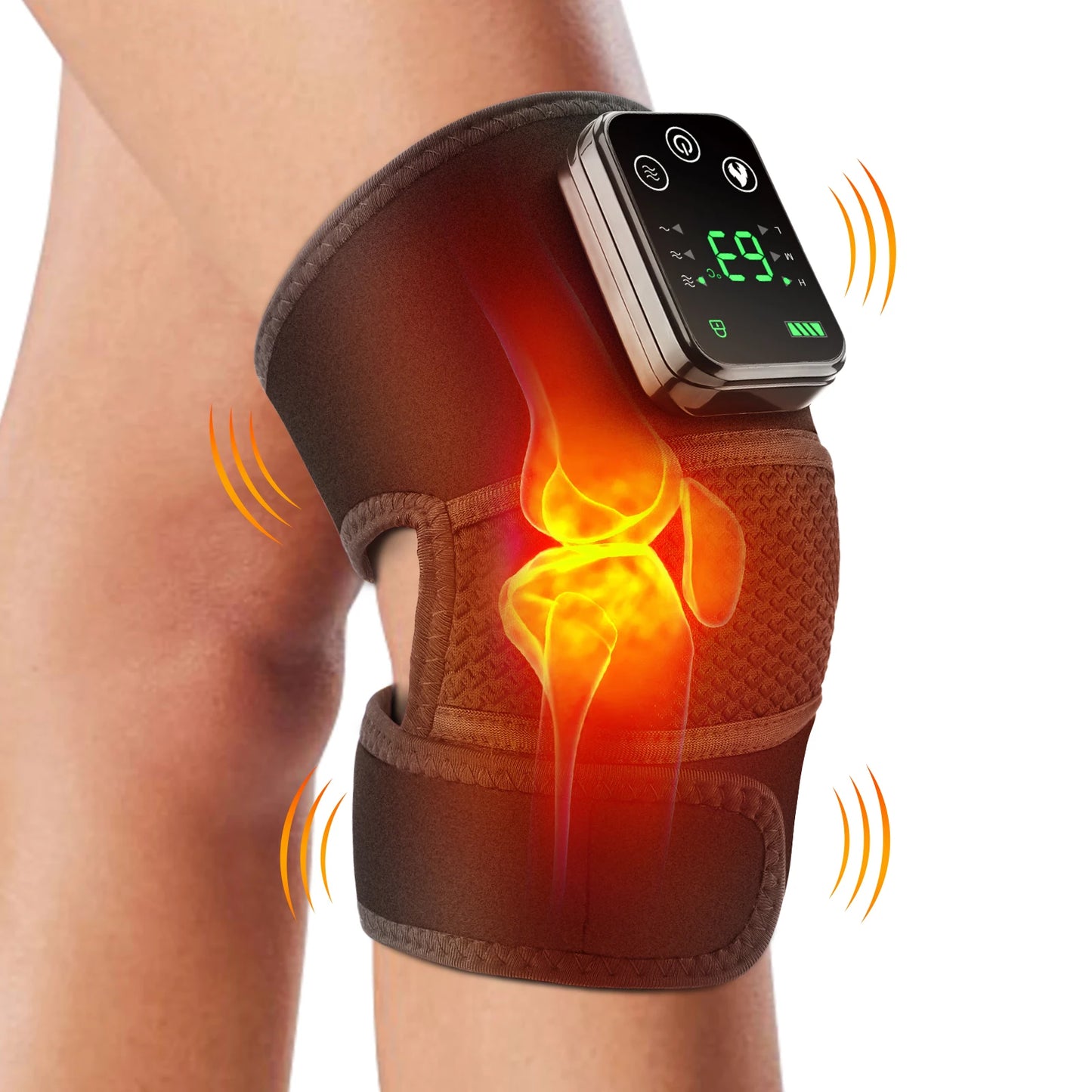 Hailicare Knee Heating Massager for Joint Therapy and Relief