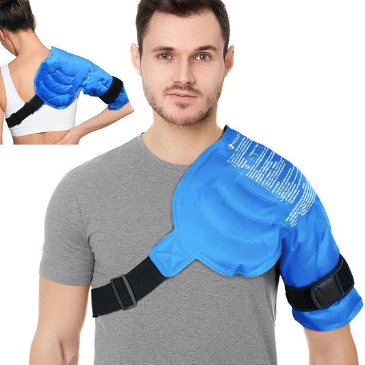 Hign-concerned Shoulder Ice Pack Wrap For Hot Cold Therapy ReliefFromChronicPain